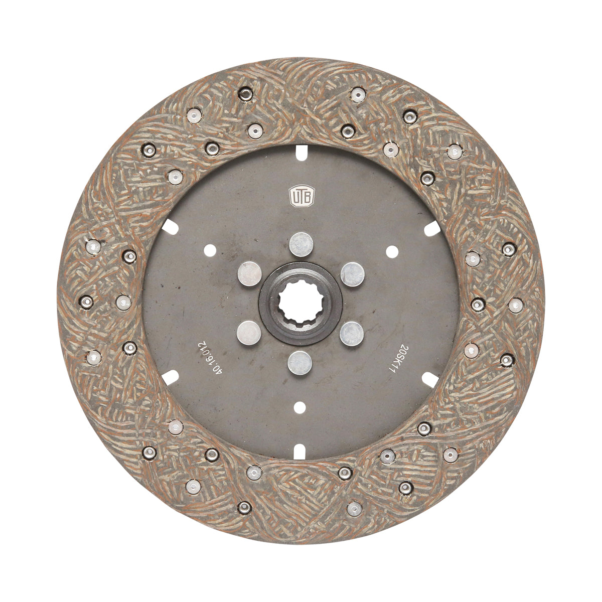 Clutch disc power take-off 10 inches UTB U-445 and Fiat